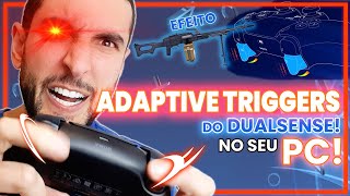 Controle do PS5 no PC - Dual SenseX DSX