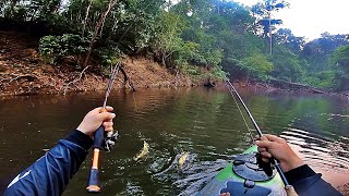 PESCARIA DE JATUARANA E TUCUNARÉ, dia difícil mais apareceu os peixes. PESCARIA