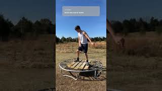 I built a TRAMPOLINE out of WOOD