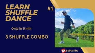 Cutting shape tutorial | combos (easy) | try once | #northeastshuffledance #footwork #shuffledance