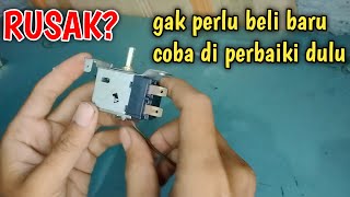 GAK PERLU GANTI❗BEGINI CARA MEMPERBAIKI TERMOSTAT KULKAS RUSAK