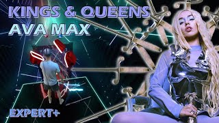 Beat Saber | 'Kings & Queens' - Ava Max | Expert+ | Map by Edmard | Mixed Reality Capture