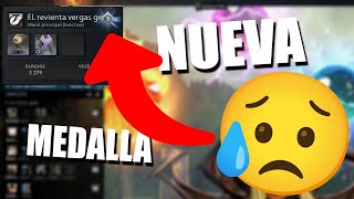 Nunca resetees tu medalla - recopilación nueva medalla :c 😎🤔😥 - Dota 2