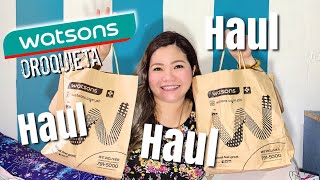 What I usually shop at Watsons! Fast Mini Haul | Newly Opened Watsons Oroquieta City Branch