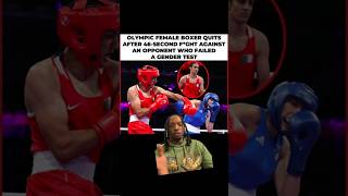 #femaleboxer quits after she fought #male boxer 🥊should this be allowed?