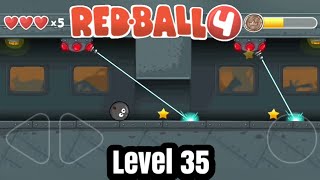 Red Ball 4 - Box Factory - Level 35 with Blackball