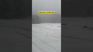 Dalhousie 1st Feb 2024 #dalhousie #snowfall