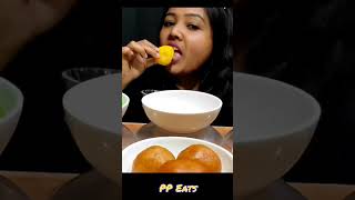 Different color Rasgulla Eating #eattingsounds #sweets #dessert #rasgulla