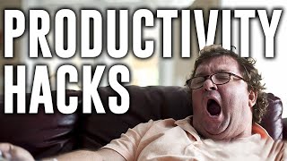 10 Productivity Hacks If You Feel Lazy | 10X PRODUCTIVITY!