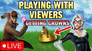 Playing With Viewers🔴 Getting Crowns #shortslive #shortsfeed #shorts #fortnite