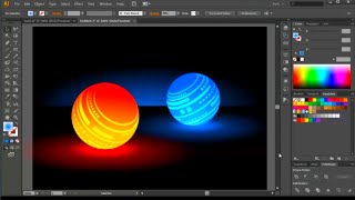 Striped 3D Shapes Tutorial / Adobe Illustrator