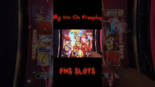 Big Win on Freeplay! #slots #casinogame #fnsslots #slotwin #slotmachine #game