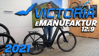 Victoria eManufaktur 12.9 eTrekkingbike mit Bosch Performance CX Modell: 2021 TrekkingTouren E-Bike!