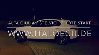 ItaloEcu - Alfa Romeo Giulia Stelvio Remote Start