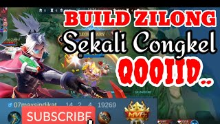 BUILD ZILONG di MYTHIC SUPER SAKIII..TT..#mlbb