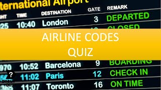 Airline Code Challenge: Can You Guess the Airlines from IATA and ICAO Codes?