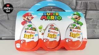 Kinder Joy "SUPER MARIO"  3er-Set Limited Edition | Unboxing | NaDas Welt