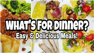 WEEKEND OF MEALS | What's For Dinner? | 3 Easy & Delicious Dinner Ideas!