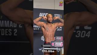 #UFC304 𝙊𝙁𝙁𝙄𝘾𝙄𝘼𝙇 weigh-ins⚖️ #ufc #leonedwards #tomaspinall #aspinall #belalmuhammad