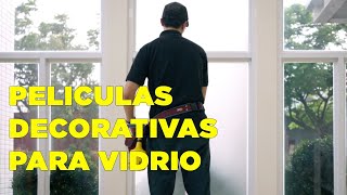 Pelicula Decorativa para Vidrio