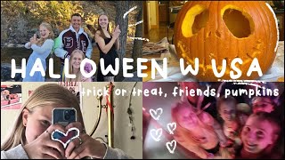 Jak wygląda Halloween w USA?| tick or treat, friends, pumpkins