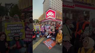 Aksi Demo Ditengah Jakarta