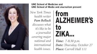 From Alzheimer's to Zika: Covering Health for The New York Times