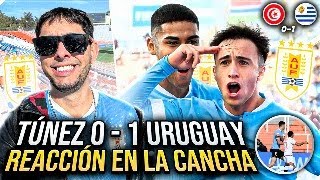 Reaccion a Uruguay vs Tunez sub 20 en el estadio