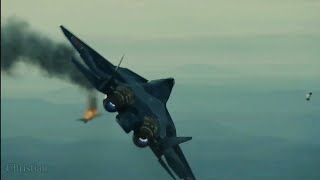 F14 Vs Su57 Final Dogfight Scene-Top Gun Maverick