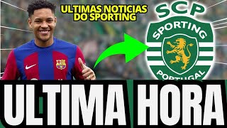 🟢⚪ CONFIRMADO! ESTA FOI DE CAIR O QUEIXO! NOTÍCIAS DO SPORTING CLUBE DE PORTUGAL