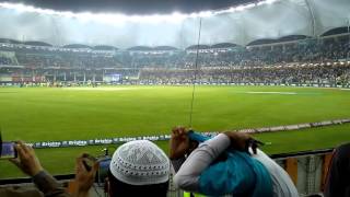 Peshawar Zalmi vs Quetta Gladiators last ball of the 2nd innings (PSL 2016)