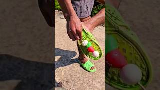 Kind Grandpa Eats Candy Skewers and the Funny Ending #shorts​#survivalskills #satisfying #prank