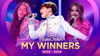 Junior Eurovision: MY WINNERS (2003-2024)