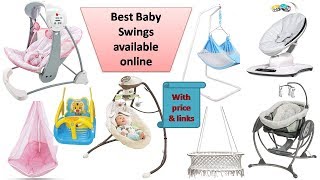 Best Baby Swings| Baby essentials| Baby products online with price and links| E-Shopping India