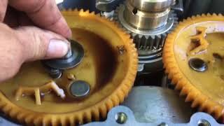 How to put the top on a Kohler Courage engine.