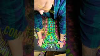 Tie dye Reveal / Trip split Style Long Sleeve #shortvideo #shorts #tiedye