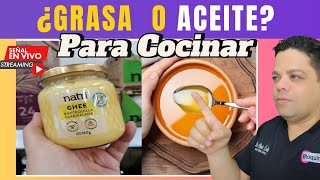 Las Mejores ¡Grasas o Aceites Para Cocinar!