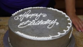 How to Use a Writing Tip With Buttercream / Cake Decorating