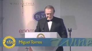 Miguel Torres - International Wine Challenge Lifetime Achievement Award 2010