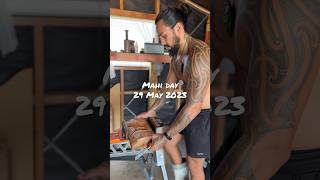 Mahi for the day - 29 May 2023 #shorts #māori #woodworking #ourchannel #aotearoa #art