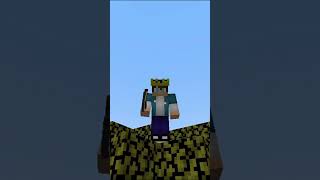 When you see a blue pixel down the cave but with a little twist #shorts #subscribe #minecraft #funny