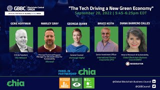 "The Tech Driving a New Green Economy" In Partnership with Chia Network - UNGA 2022