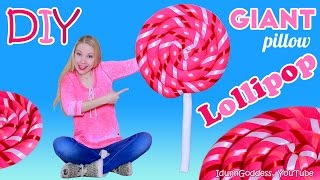 How To Make Giant Lollipop Pillow – DIY Giant Lollipop Floor Cushion