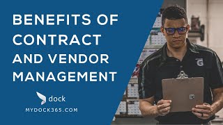 Dock Webinar 2/25/20: The Benefits of Contract and Vendor Management