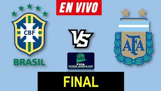 BRASIL VS ARGENTINA EN VIVO 🔴 COPA MUNDIAL FUTSAL 2024 ▶️ HORARIO Y DONDE VER EN VIVO