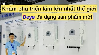 Deye tại triển lãm năng lượng lớn nhất Thế Giới. Năng Lượng Mặt Trời. BigBang Solar