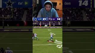 Micah Parsons Insane Pick 6 in Madden 23! #shorts