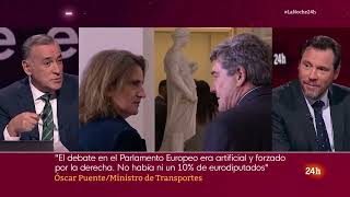 Óscar Puente - Ministro de Transportes "Pedro Sánchez está fuerte"