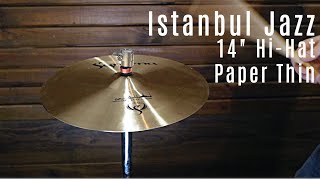 Symrna Cymbals - Istanbul Jazz  14" Hi-Hat