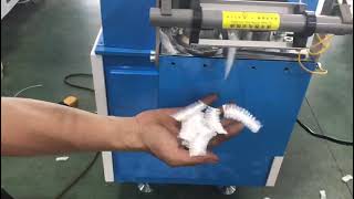 Disposable earmuffs making machine